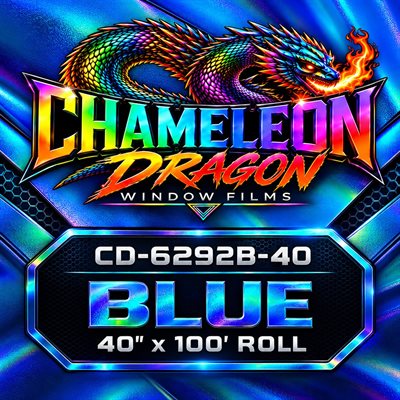 BLUE 62% CHAMELEON 40"X100' ROLL
