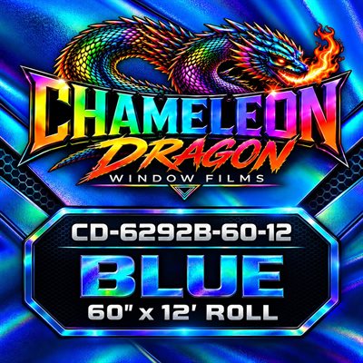 BLUE 62% CHAMELEON 60"X12' ROLL - 92% IR