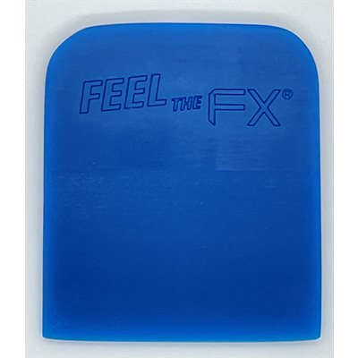 2.5" FEEL THE FX BLUE SQUEEGEE