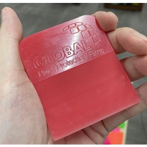 GLOBAL 2.5" RED SQUEEGEE