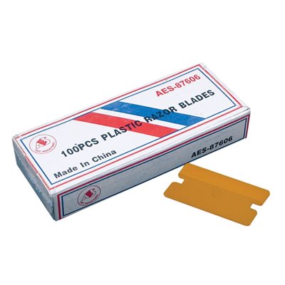 GDI - PLASTIC RAZOR BLADES, BOX OF 100