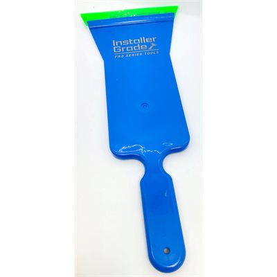Angled REACH TOOL WITH RIDDLER Squeegee Blade