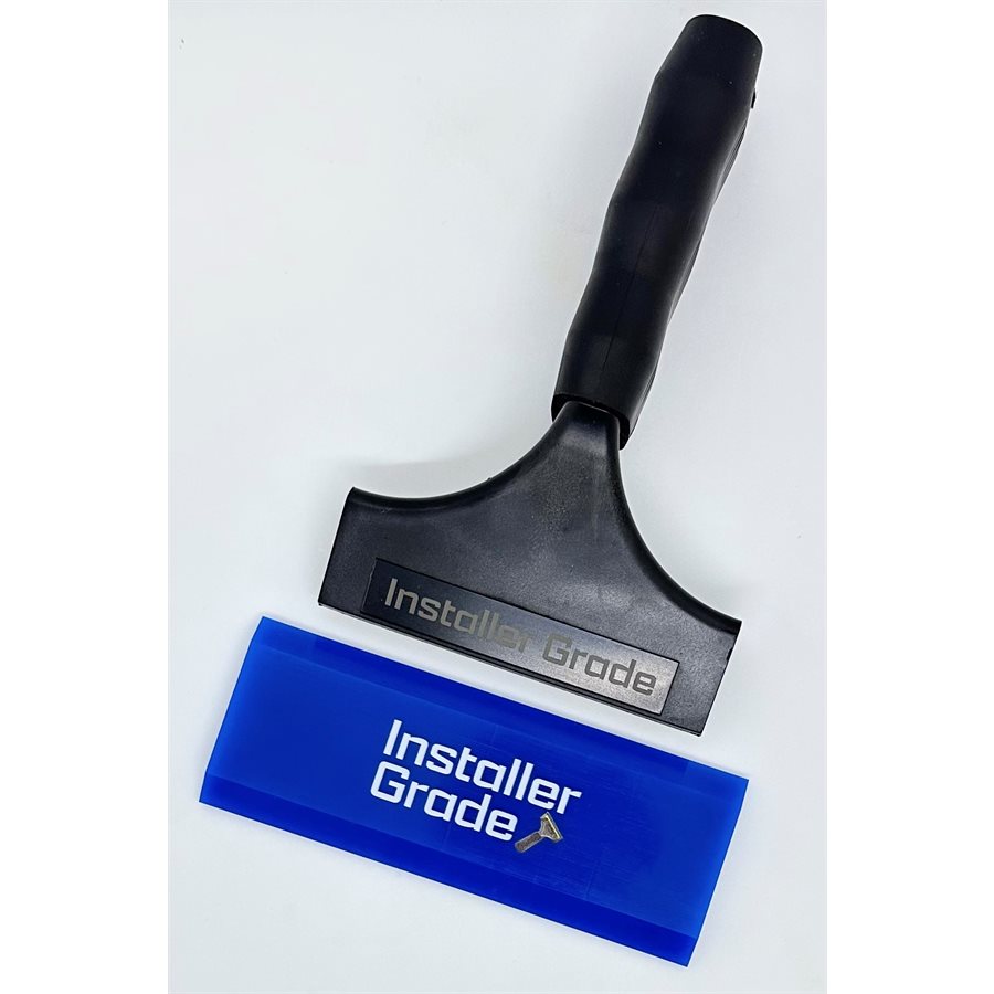 INSTALLER GRADE - PRO HANDLE WITH 5" DOUBLE EDGE SQUEEGEE