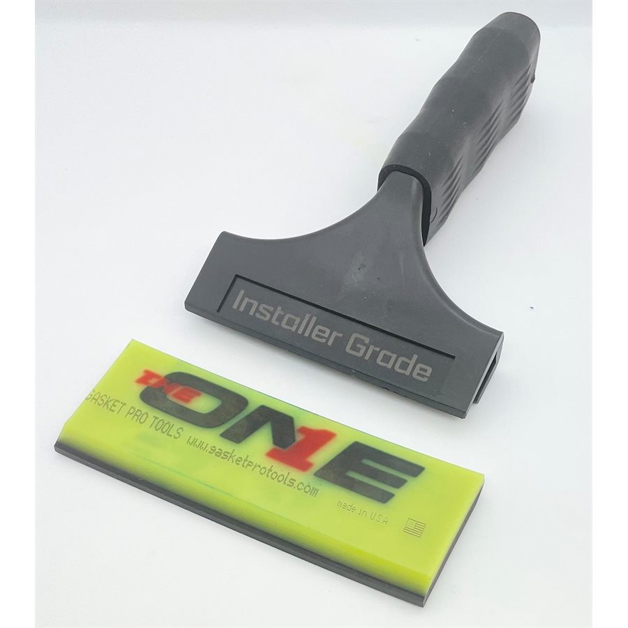 THE ONE! 93 / 85 DUAL DUROMETER SQUEEGEE WITH HANDLE